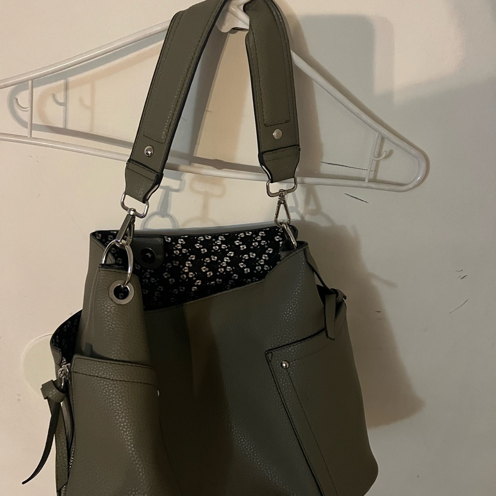 Steve Madden Olive Green Shoulder Bag